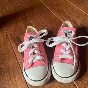 Converse Kids Sneakers in Pink and White